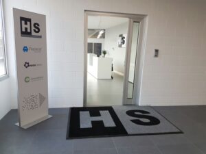 l texi digital printing factory HS cernusco sul naviglio zerbino roll up ingresso nuova sede bancone