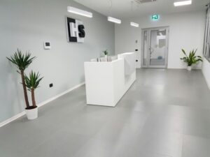 m texi digital printing factory HS nuova sede cernusco sul naviglio bancone reception