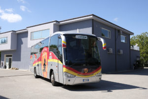 pullman benevento calcio TEXI digital printing factory frontale a